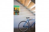 26 Bowden Loft on Seventh detail stairs bike