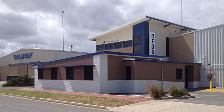 Royal Flying Doctor Service office at Adelaide Airport